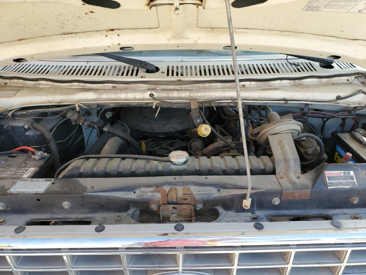 1985 Ford Econoline E350 Cutaway Van VIN: 1FDKE30L5FHA83176 Lot: 55968435