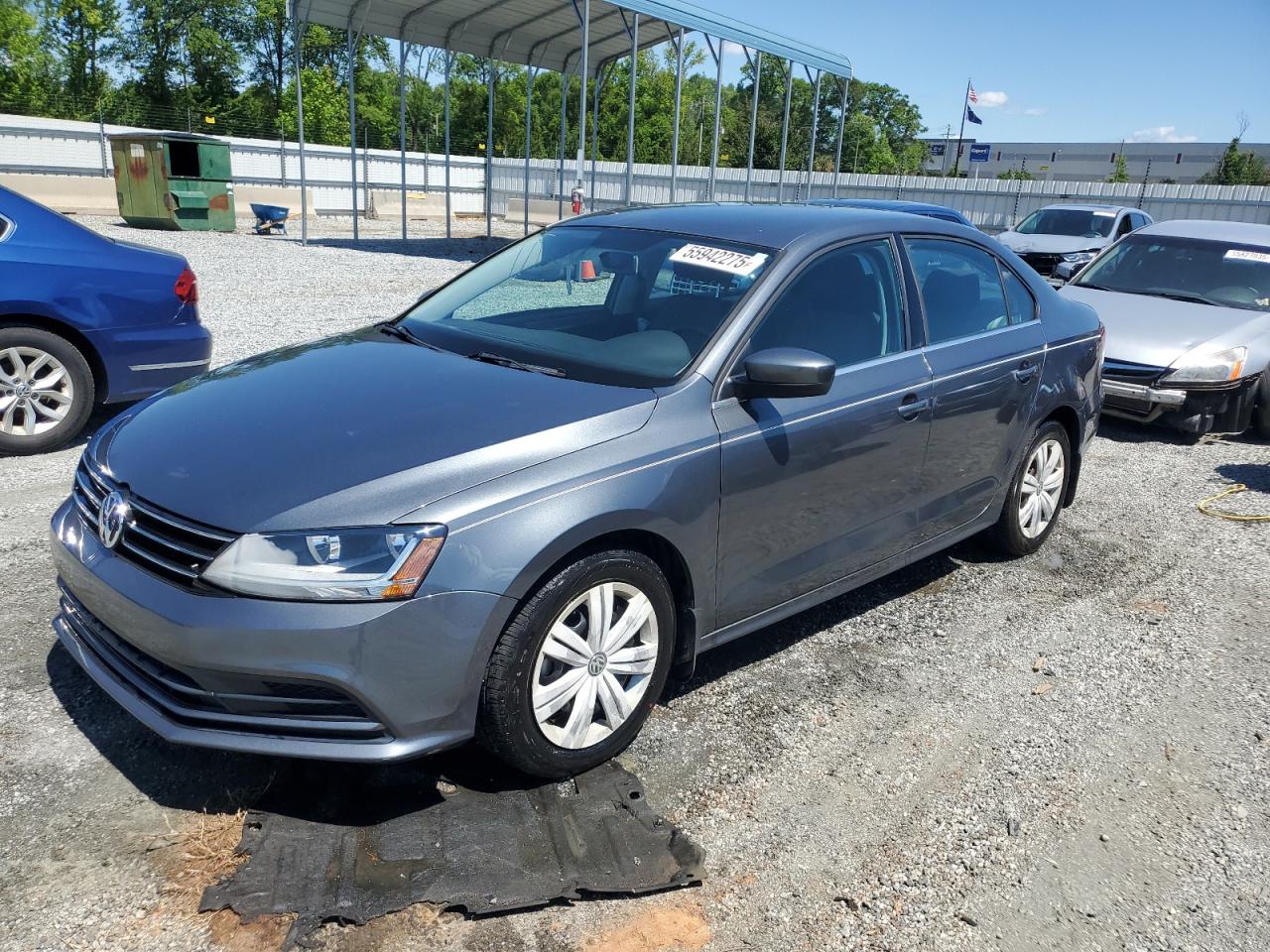 2017 Volkswagen Jetta S на продаже в Spartanburg, SC - Side