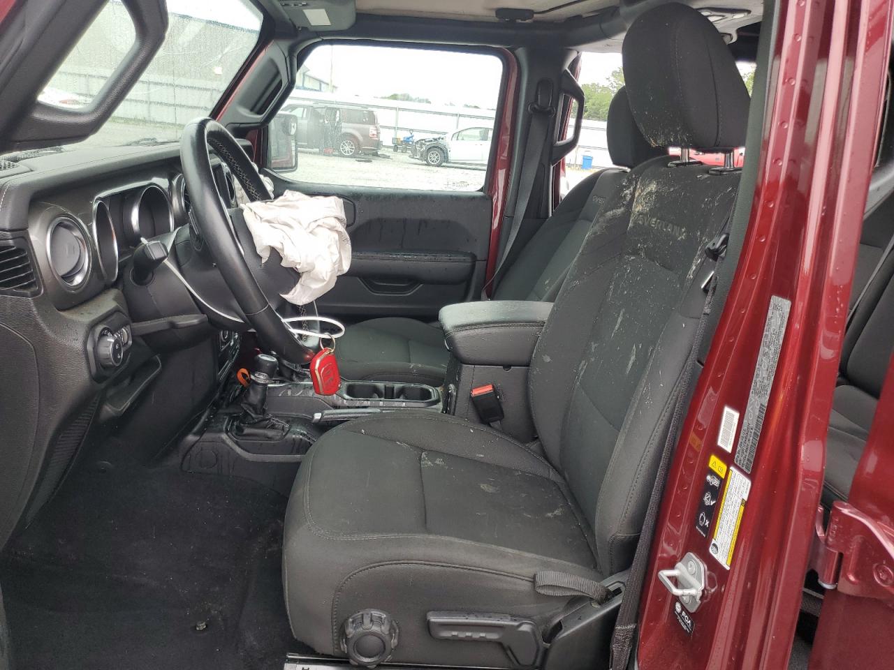 2021 Jeep Gladiator Overland VIN: 1C6HJTFGXML622574 Lot: 55008635