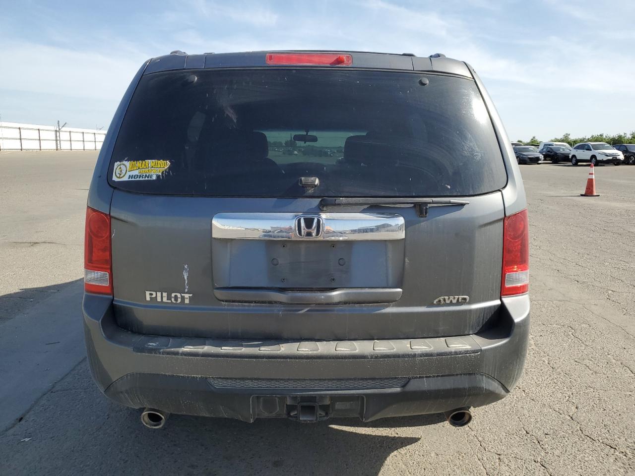2012 Honda Pilot Ex VIN: 5FNYF4H46CB086551 Lot: 57338095