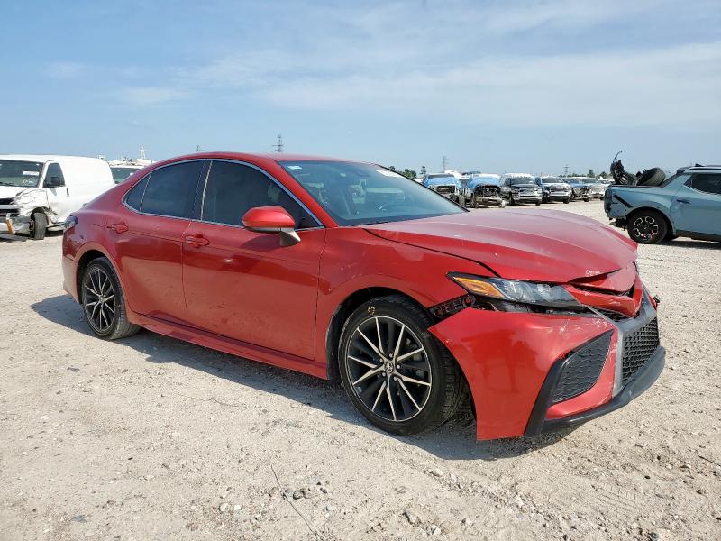  TOYOTA CAMRY 2021 Красный