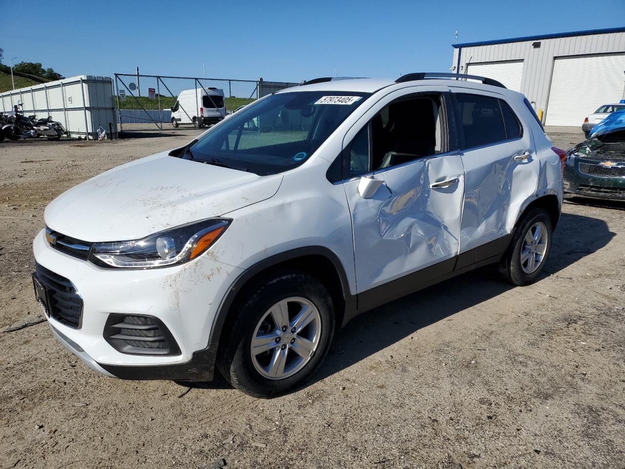 2019 Chevrolet Trax 1Lt на продаже в Mcfarland, WI - Side