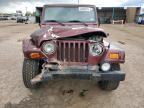 2002 Jeep Wrangler / Tj Sahara იყიდება Colorado Springs-ში, CO - Front End
