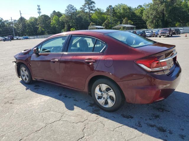 Sedans HONDA CIVIC 2014 Burgundy