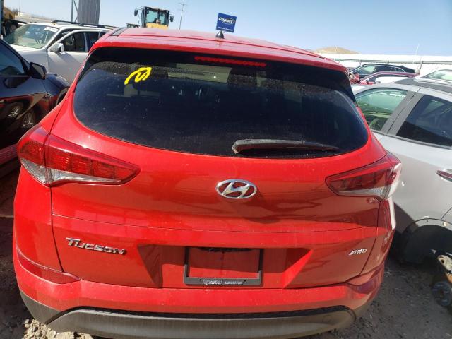  HYUNDAI TUCSON 2018 Czerwony