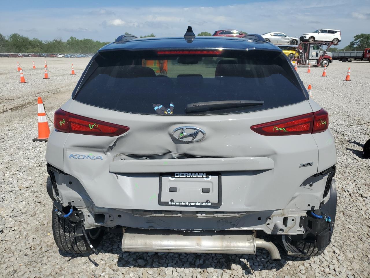 2023 Hyundai Kona Sel VIN: KM8K6CAB7PU007051 Lot: 57388875