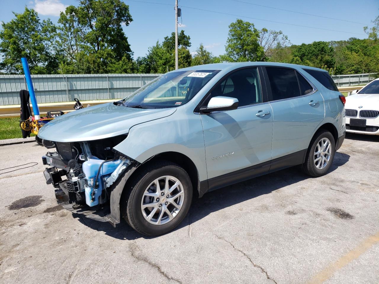 2022 Chevrolet Equinox Lt en Venta en Rogersville, MO - Front End