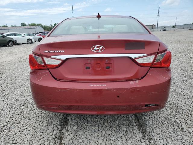 Sedans HYUNDAI SONATA 2013 Czerwony