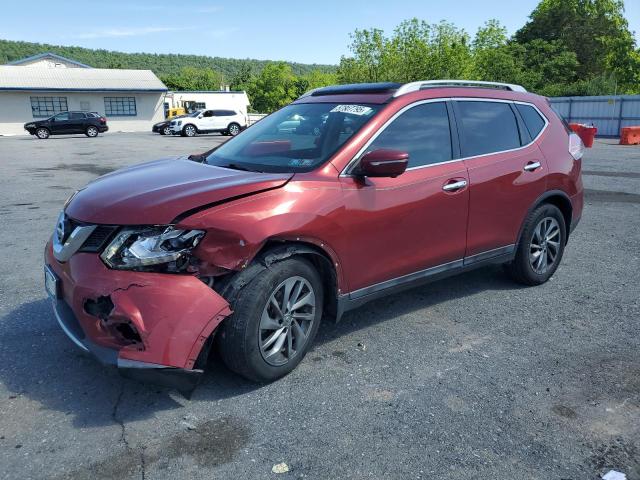  NISSAN ROGUE 2015 Red