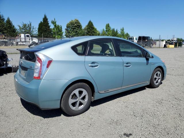  TOYOTA PRIUS 2012 Бирюзовый