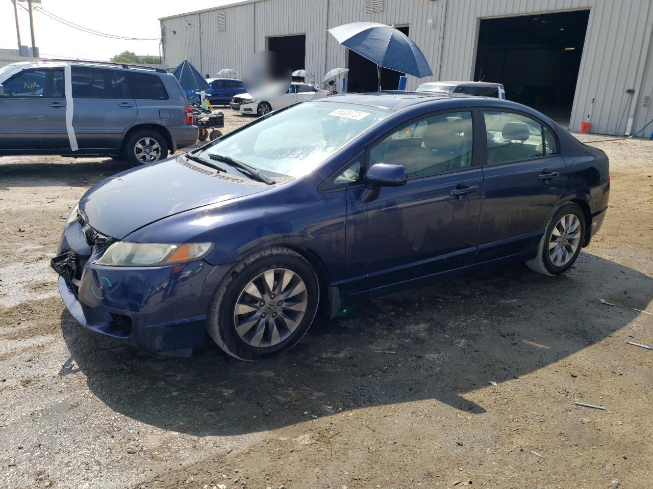 2009 Honda Civic Ex للبيع في Jacksonville، FL - Front End