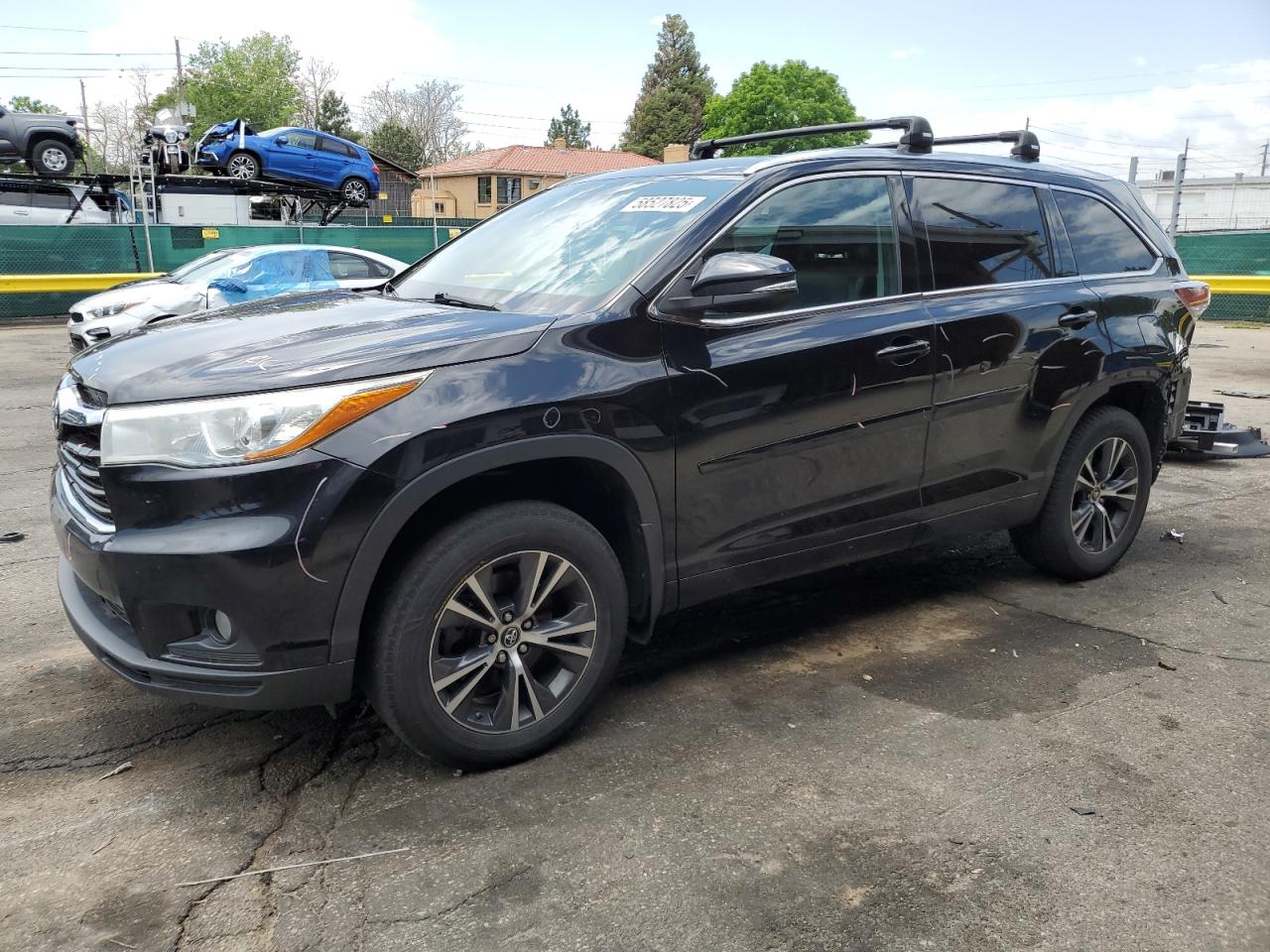 2016 Toyota Highlander Xle zu verkaufen in Denver, CO - Rear End