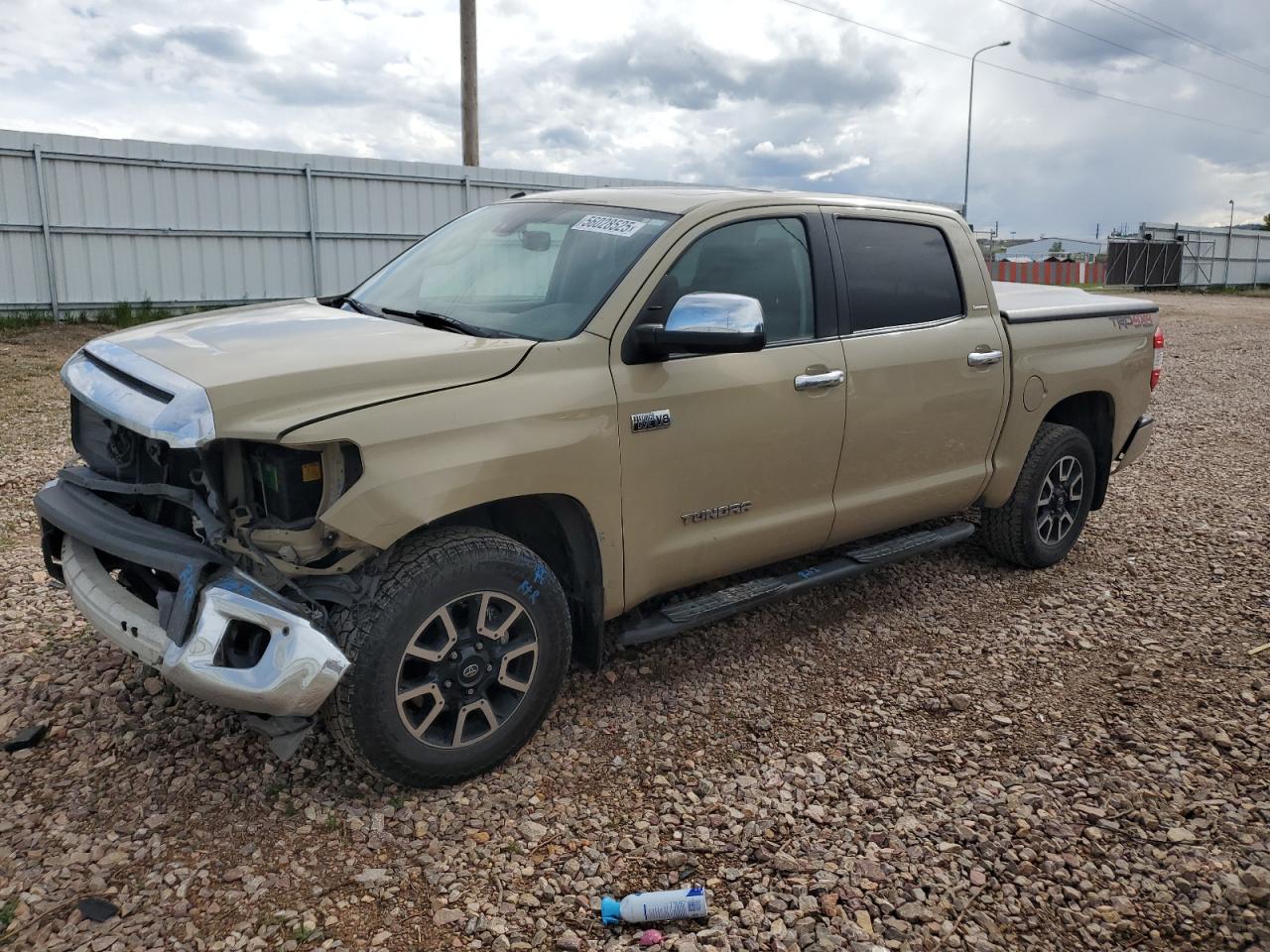 2018 Toyota Tundra Crewmax Limited продається в Rapid City, SD - Front End