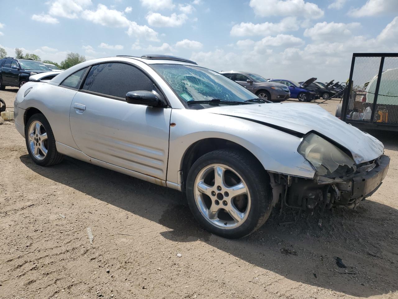 2002 Mitsubishi Eclipse Gs VIN: 4A3AC44G32E024094 Lot: 57024435