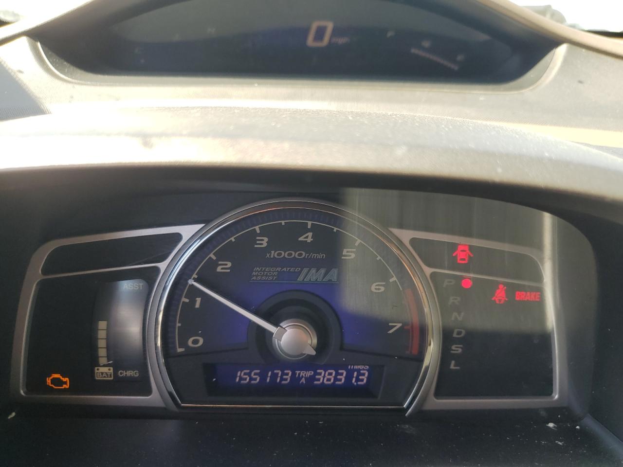 2007 Honda Civic Hybrid VIN: JHMFA36217S022104 Lot: 58100845