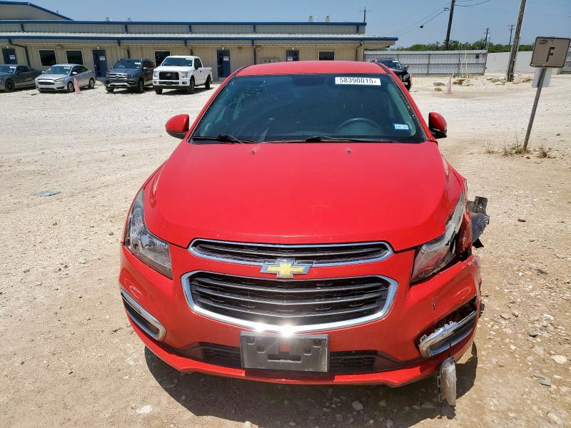  CHEVROLET CRUZE 2015 Красный