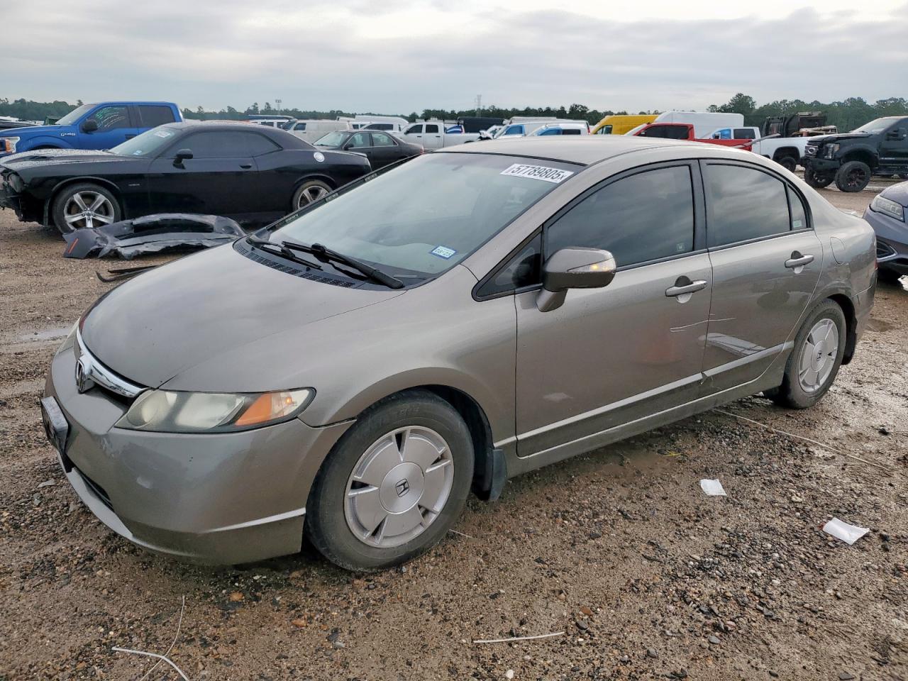 2008 Honda Civic Hybrid за продажба в Houston, TX - Minor Dent/Scratches