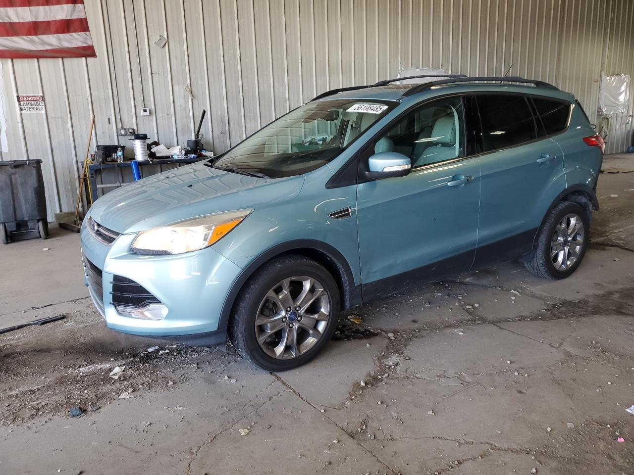 2013 Ford Escape Sel en Venta en Franklin, WI - Rear End