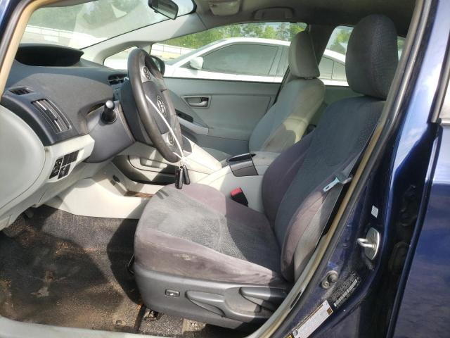  TOYOTA PRIUS 2012 Blue