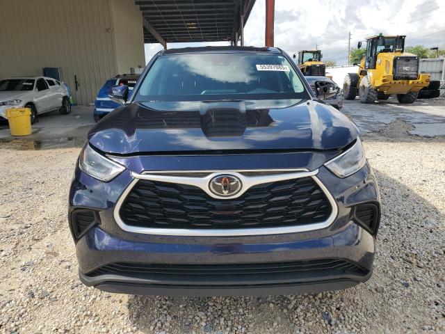 TOYOTA HIGHLANDER 2021 Granatowy