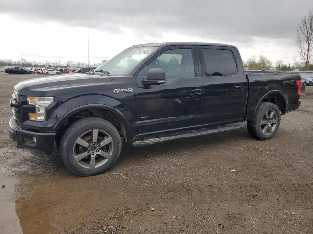 2016 FORD F150 SUPERCREW for sale at Copart ON - LONDON