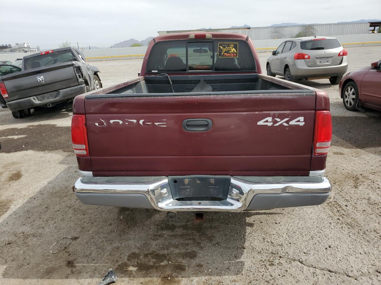 2001 Dodge Dakota VIN: 1B7GG22N81S152399 Lot: 58543135