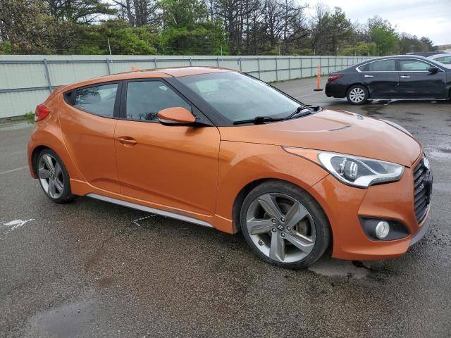  HYUNDAI VELOSTER 2015 Orange