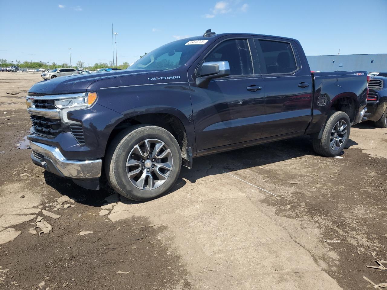 2022 Chevrolet Silverado K1500 Lt-L на продаже в Woodhaven, MI - Front End