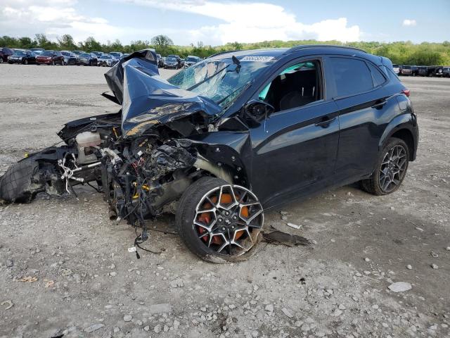  HYUNDAI KONA 2022 Чорний