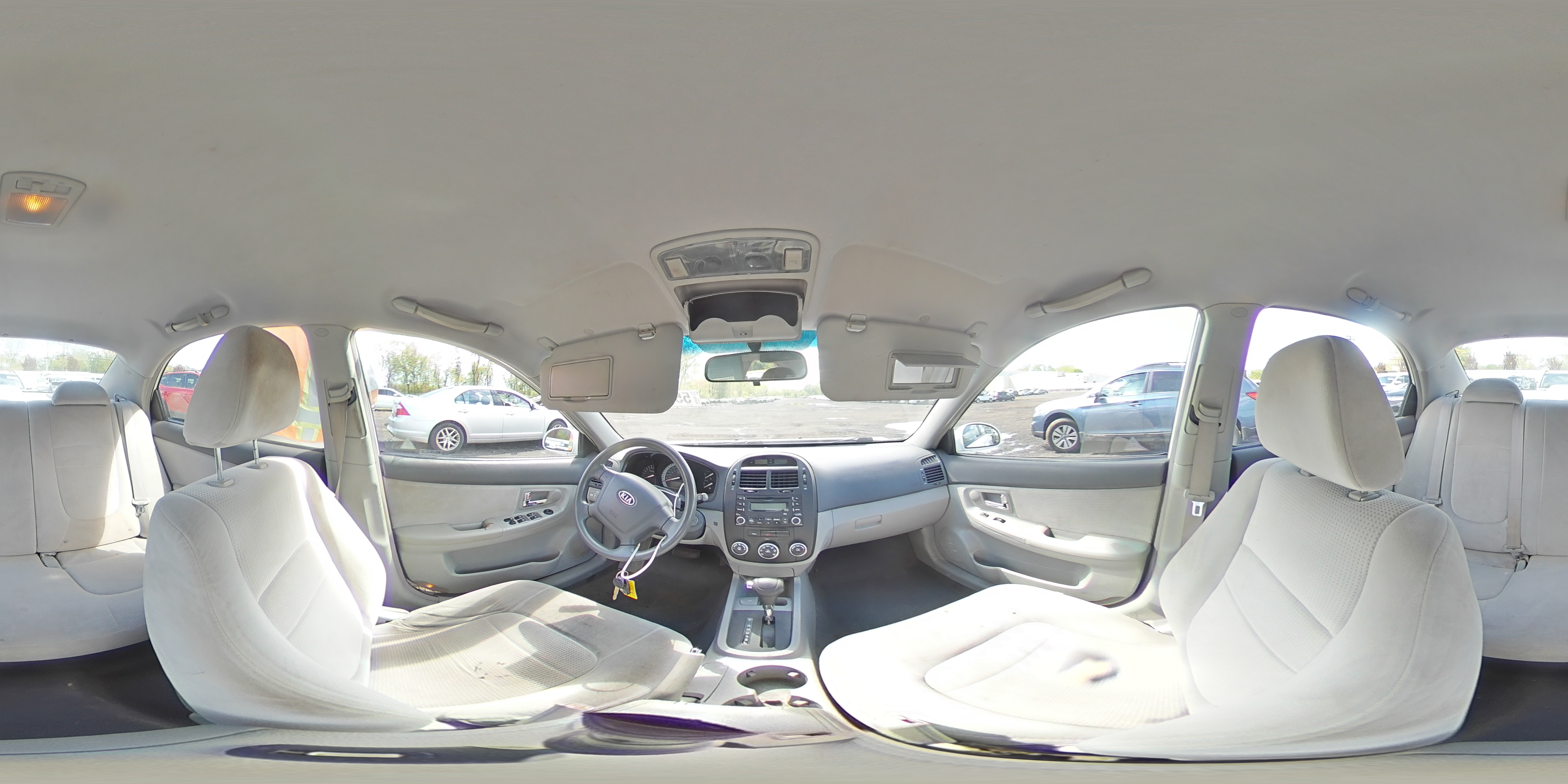 2007 Kia Spectra Ex VIN: KNAFE122275474185 Lot: 55979575
