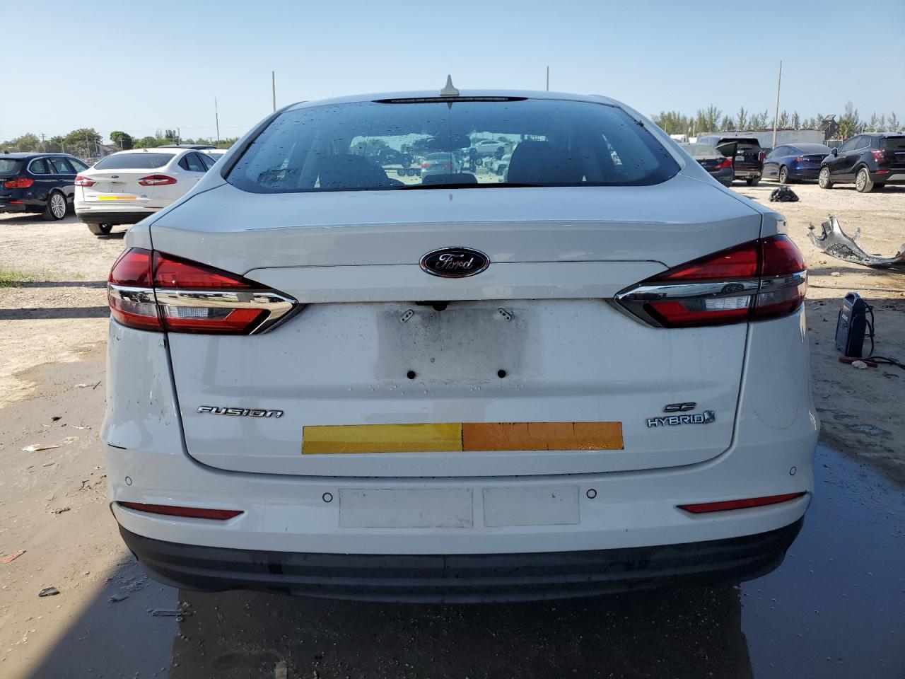 2019 Ford Fusion Se VIN: 3FA6P0LU2KR124817 Lot: 54027745