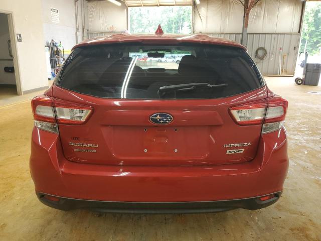  SUBARU IMPREZA 2019 Красный
