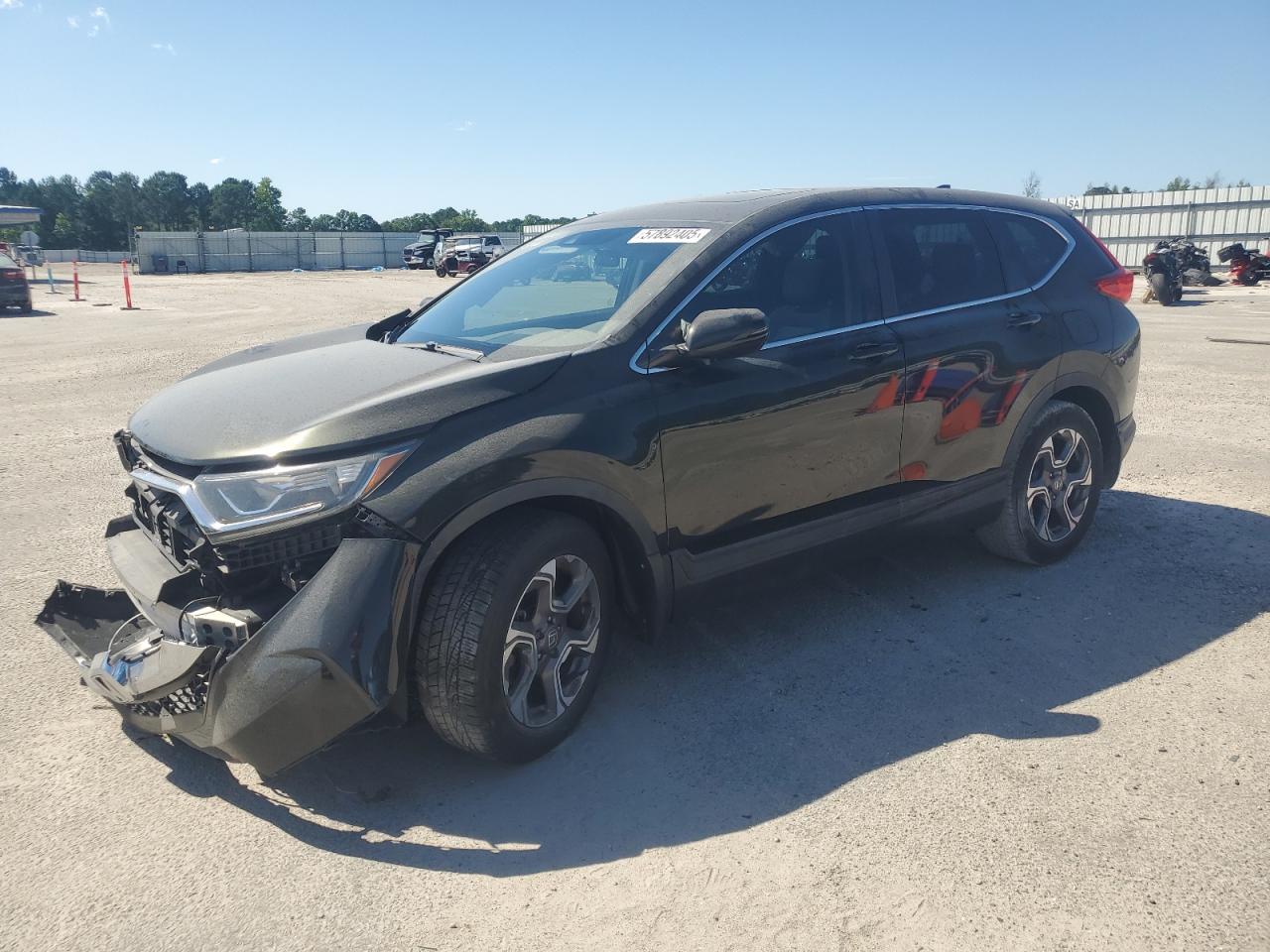 2017 Honda Cr-V Ex للبيع في Harleyville، SC - Front End
