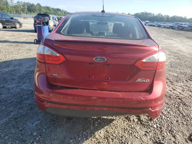 Sedans FORD FIESTA 2016 Czerwony