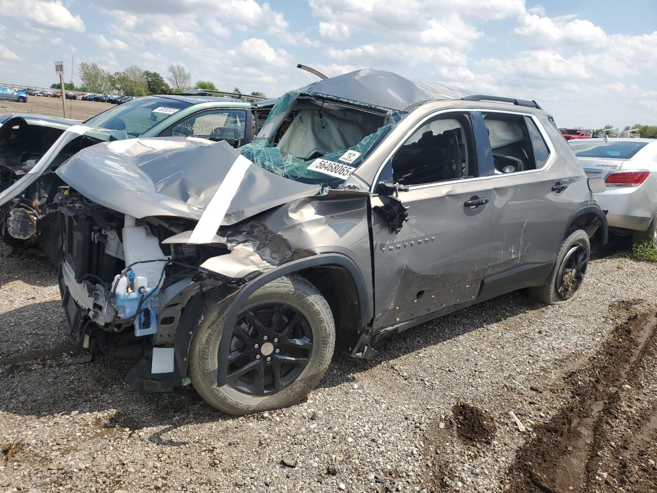 2019 Chevrolet Traverse Lt de vânzare în Portland, MI - All Over