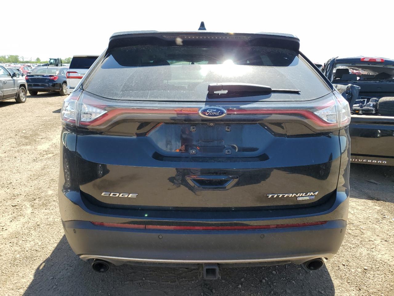 2016 Ford Edge Titanium VIN: 2FMPK4K9XGBB31419 Lot: 57178005
