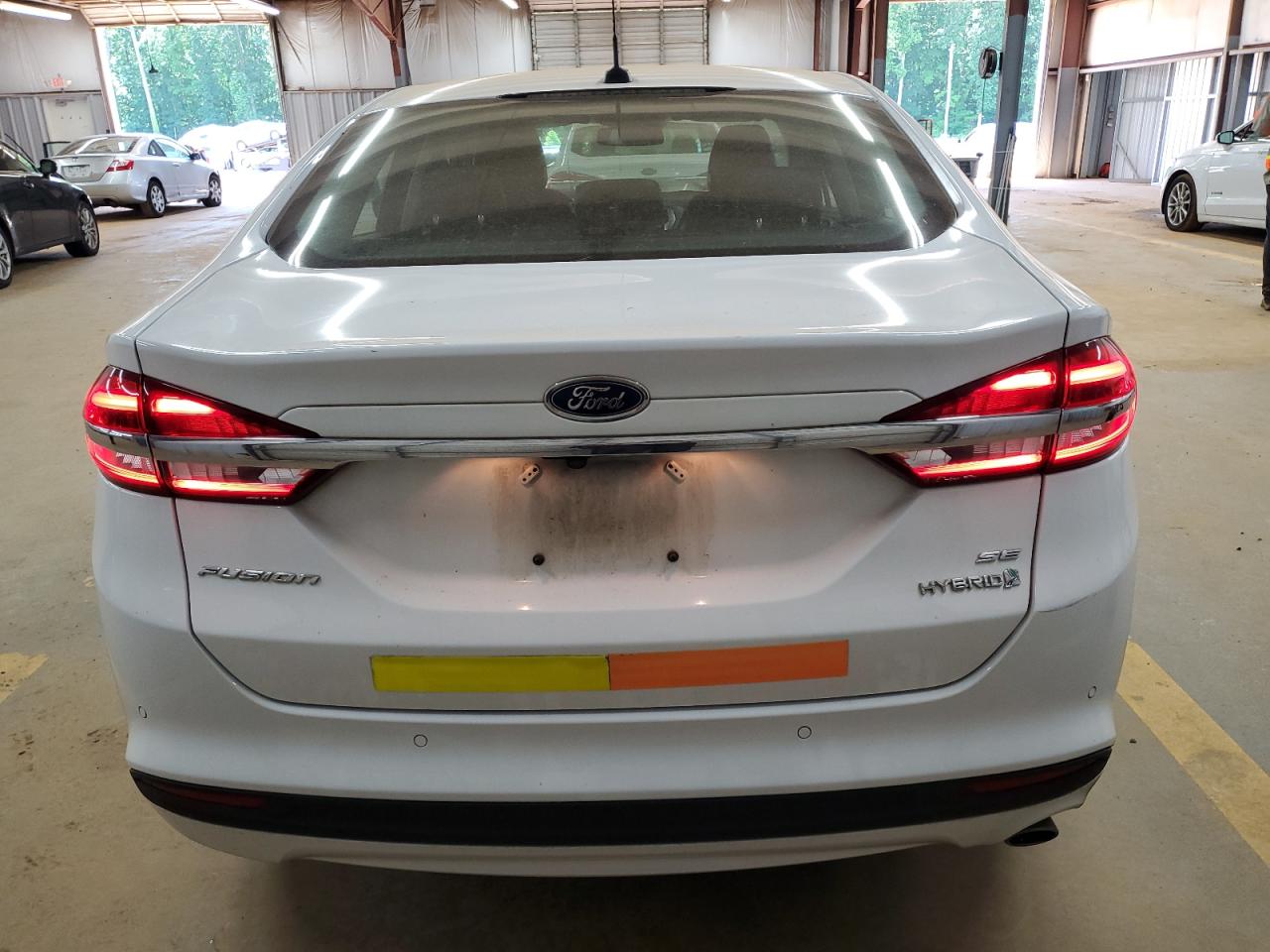 2018 Ford Fusion Se Hybrid VIN: 3FA6P0LU7JR171999 Lot: 54043255