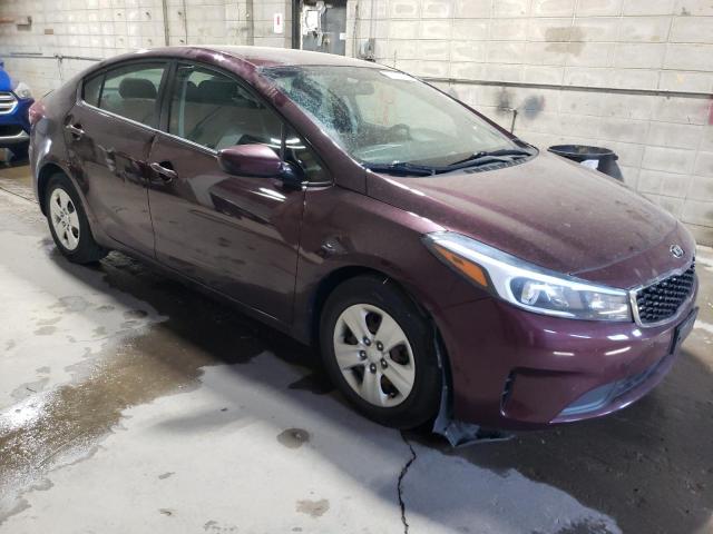  KIA FORTE 2017 Бургунди