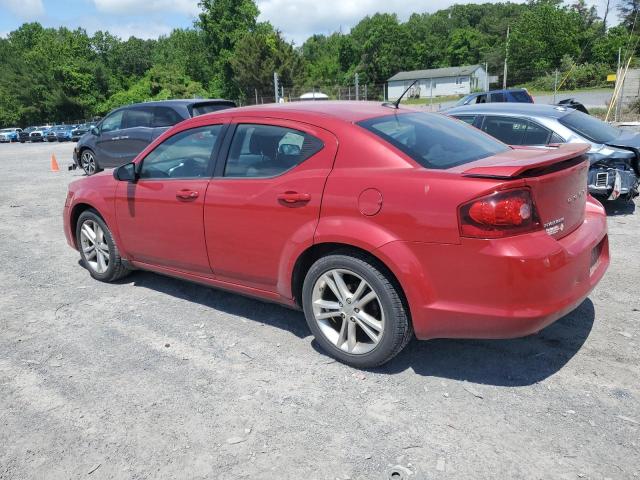 Sedans DODGE AVENGER 2012 Red