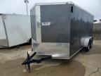2022 J & C 7X16Ta Enclosed Cargo Trailer for Sale in Gaston, SC - Rear End