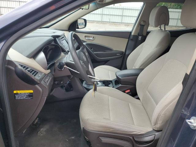  HYUNDAI SANTA FE 2018 Синий