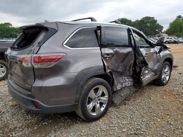  TOYOTA HIGHLANDER 2015 Szary