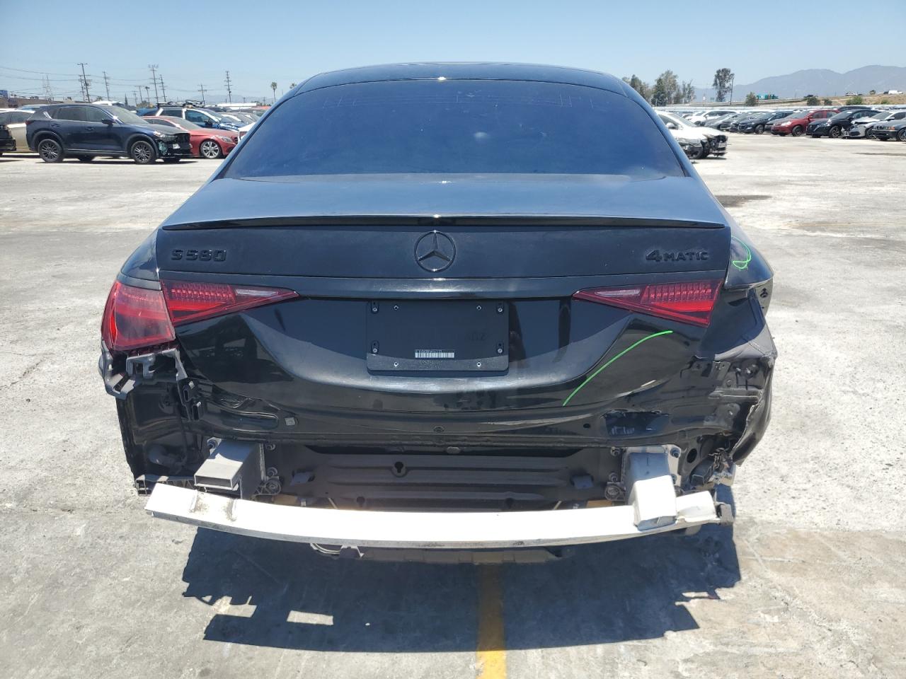 2022 Mercedes-Benz S 500 4Matic VIN: W1K6G6DB0NA161122 Lot: 54521455