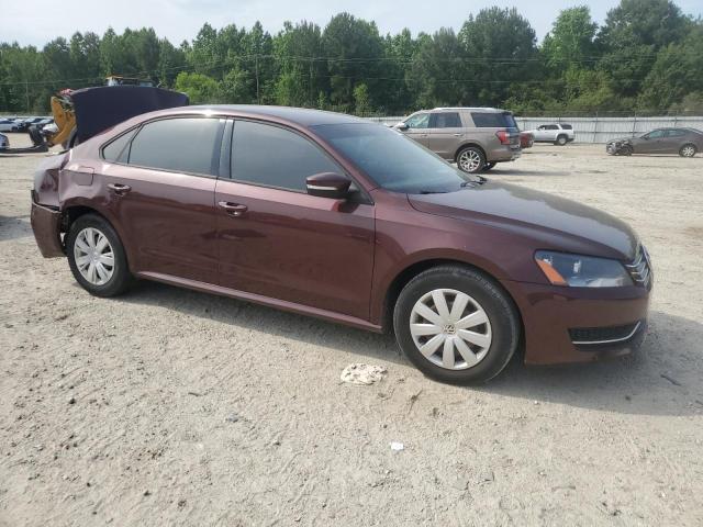  VOLKSWAGEN PASSAT 2013 Burgundy