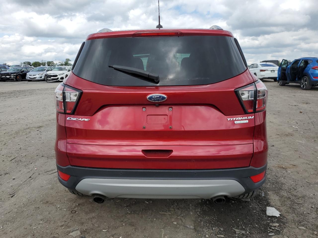 2017 Ford Escape Titanium VIN: 1FMCU0JD5HUC31852 Lot: 56872655