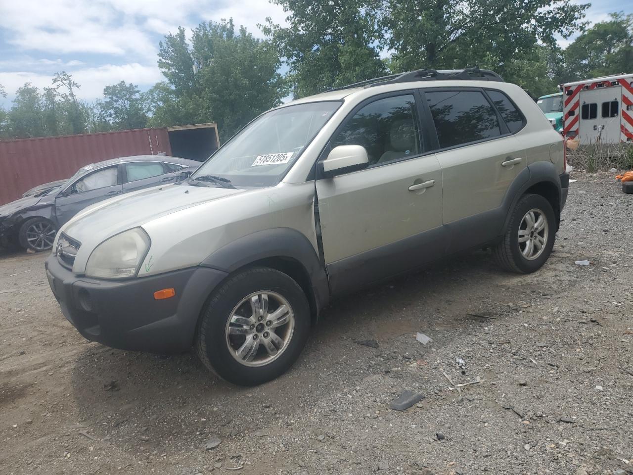 2008 Hyundai Tucson Se zu verkaufen in Baltimore, MD - Front End