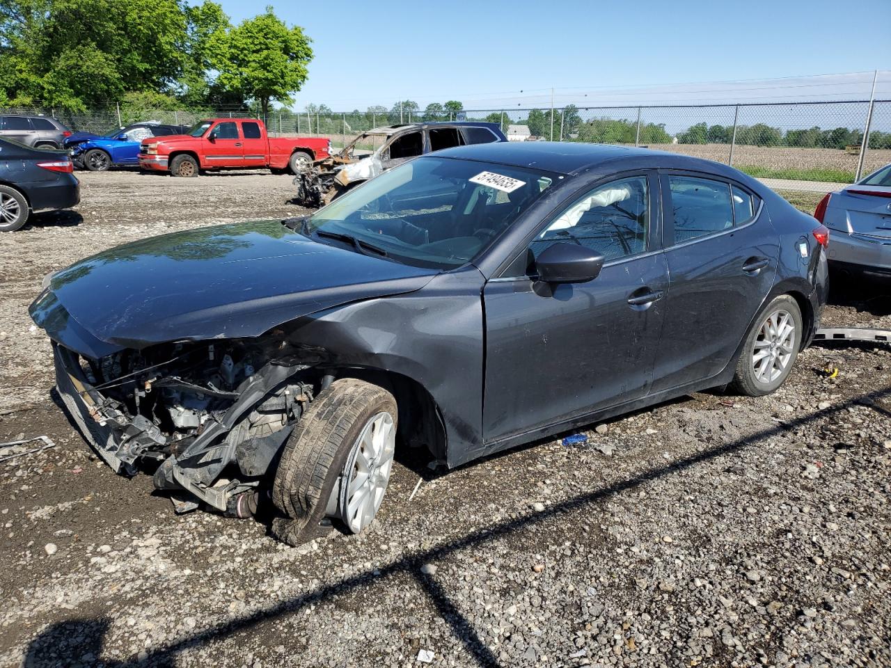 2015 Mazda 3 Grand Touring იყიდება Cicero-ში, IN - Front End