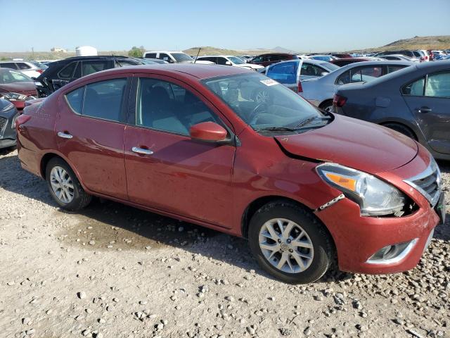  NISSAN VERSA 2018 Burgundy