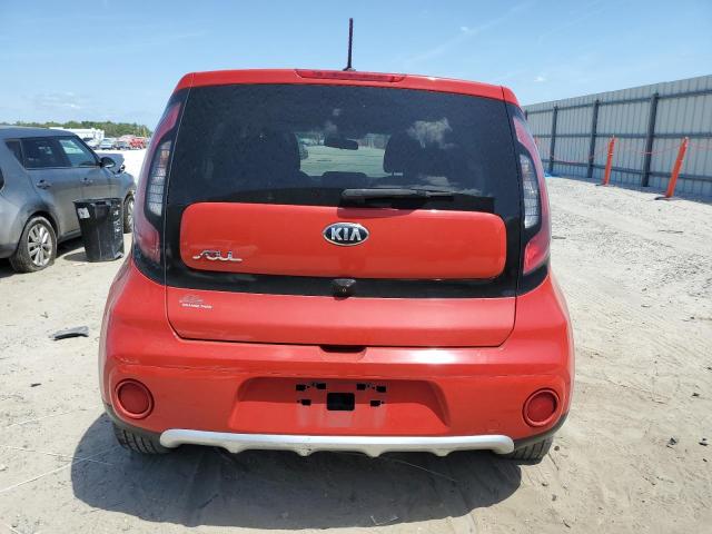  KIA SOUL 2018 Czerwony