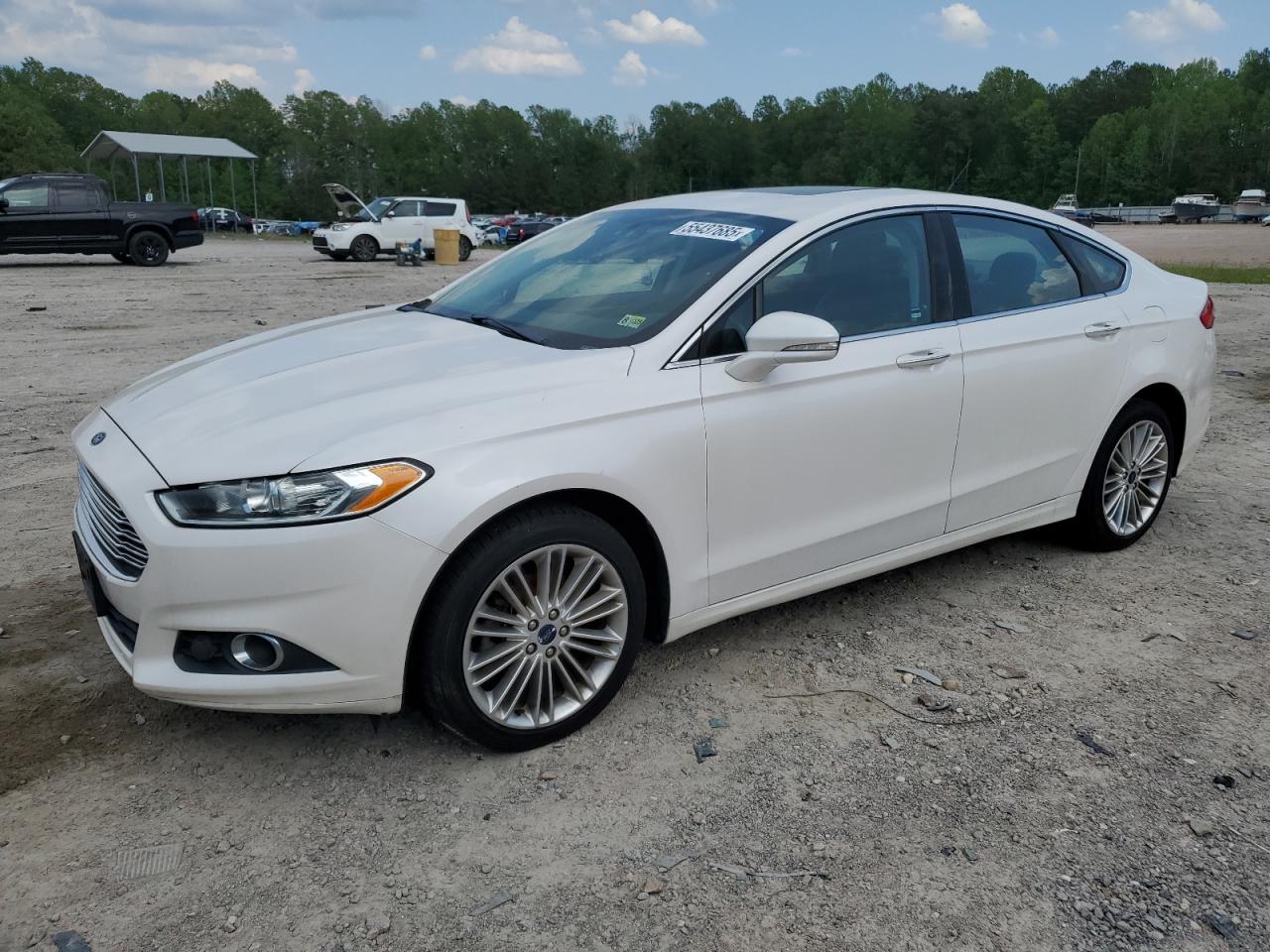 2016 Ford Fusion Se на продаже в Charles City, VA - Minor Dent/Scratches